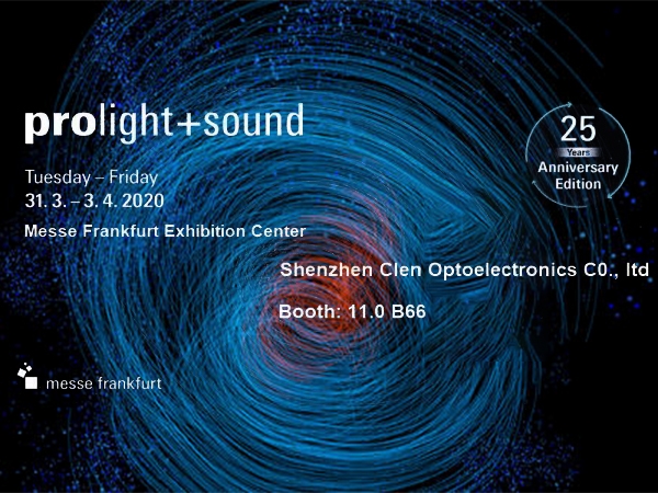 2020 Frankfurt Prolight + Sound